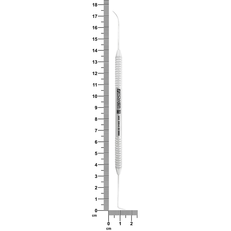 Explorer EXD 6 with 3EZ handle showing 16.7 cm overall lengthExplorer EXD 6 with 3EZ handle showing 16.7 cm overall length