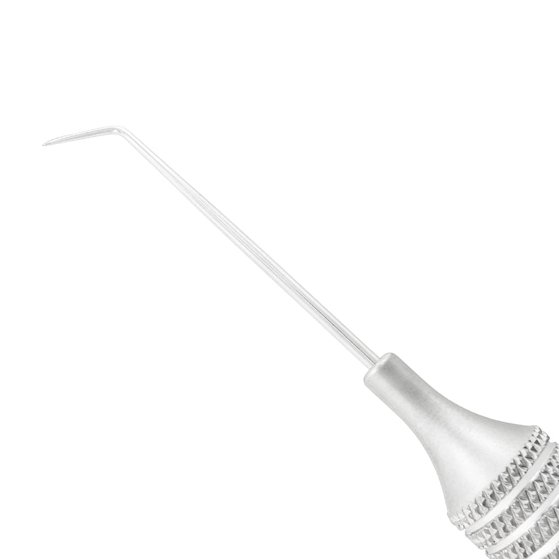 Close-up of one fine angled working end on Explorer EXD 6, SKU 1022E