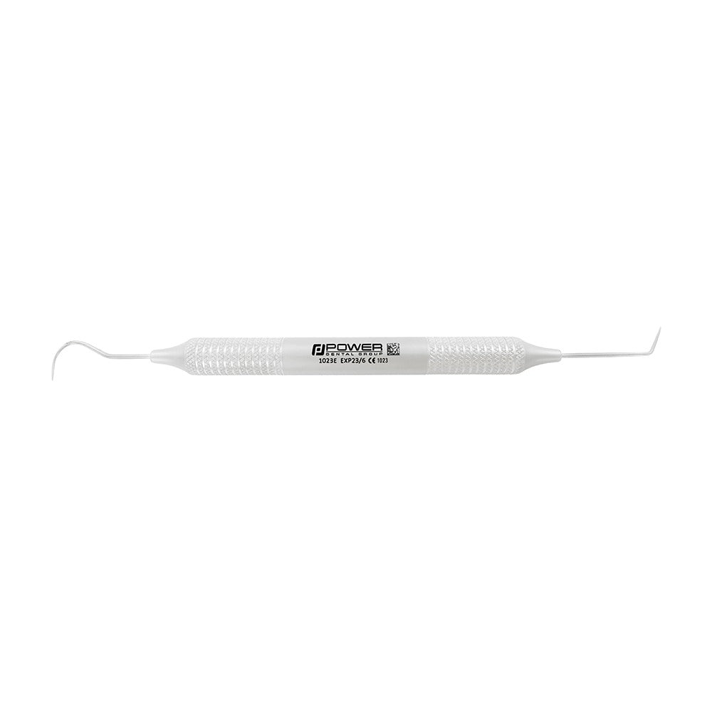 Explorer EXD 23/6 double-ended dental explorer with #23 and #6 working ends and large 6EZ handle