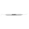 Horizontal view of Explorer EXD 23/6 double-ended dental explorer with 6EZ handle