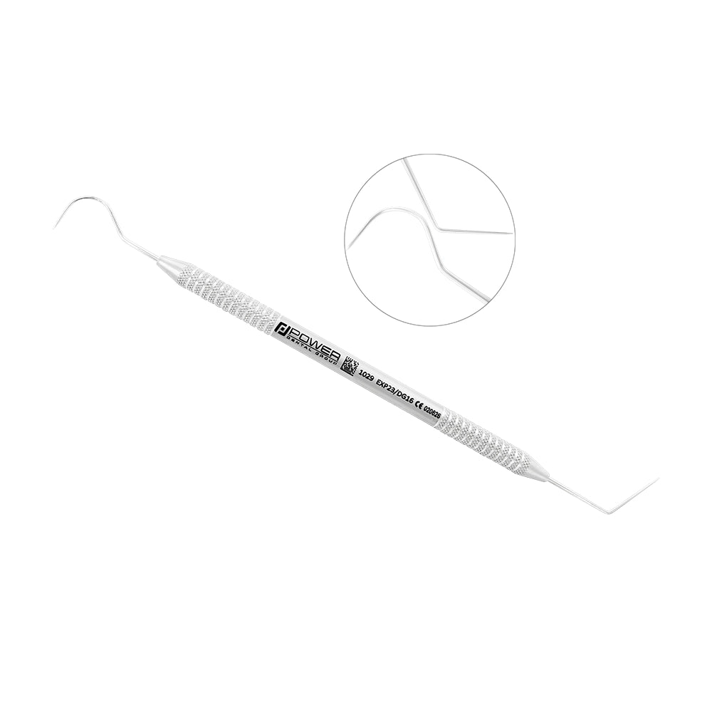 Endodontic Explorer DG16/23 with DG16 and #23 working ends and lightweight 3EZ handle