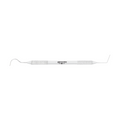 Horizontal view of the DG16/23 double-ended endodontic explorer with 3EZ handle