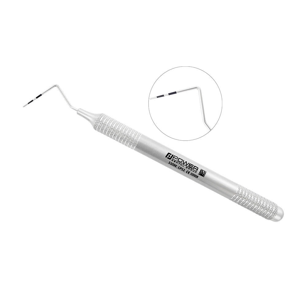 Probe CP11 with 3-6-8-11 mm markings and ergonomic 6EZ handle