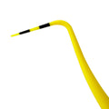 Close-up of plastic Marquis CP12 probe tip with 3-6-9-12 mm color-coded markings