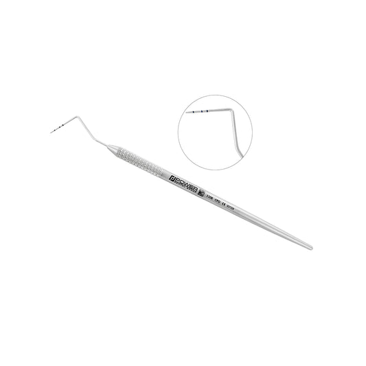 Michigan-O periodontal probe with 3-6-8 mm markings and lightweight 1EZ handle