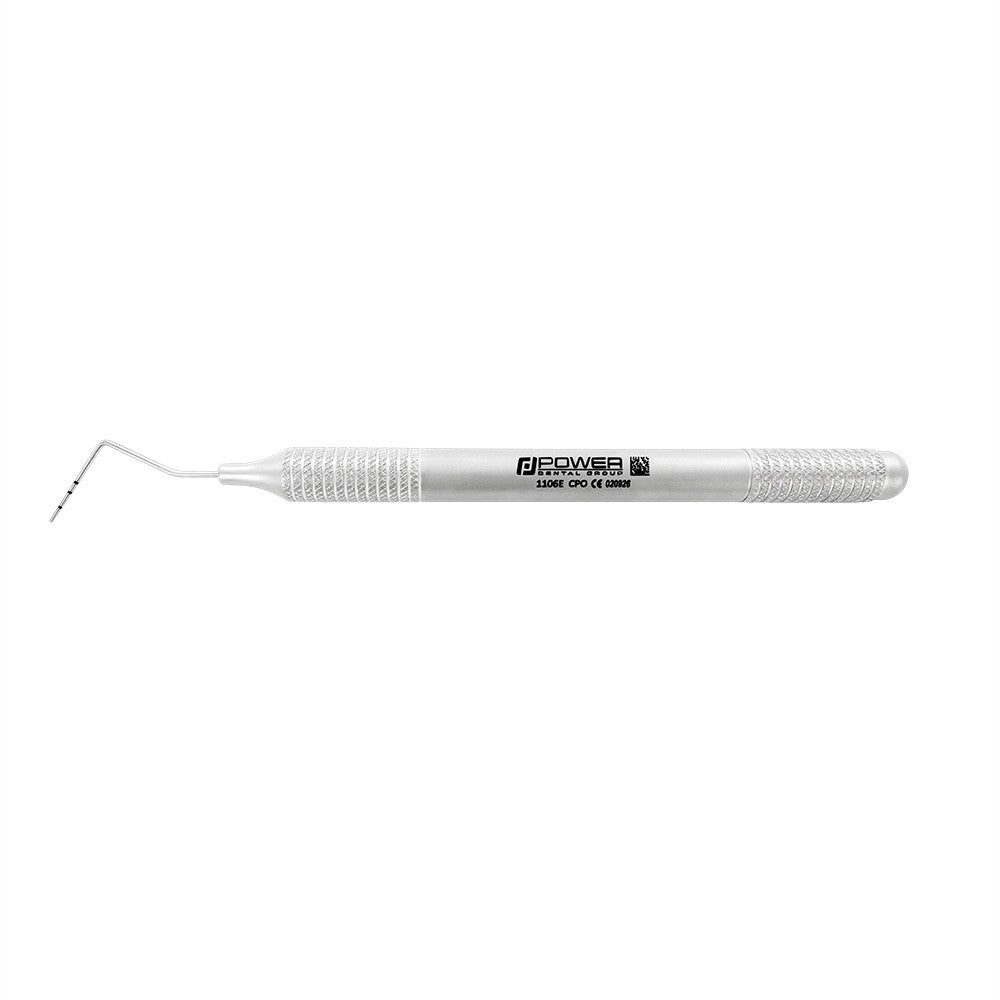 Horizontal view of Michigan-O periodontal probe with 3-6-8 mm markings and 6EZ handle