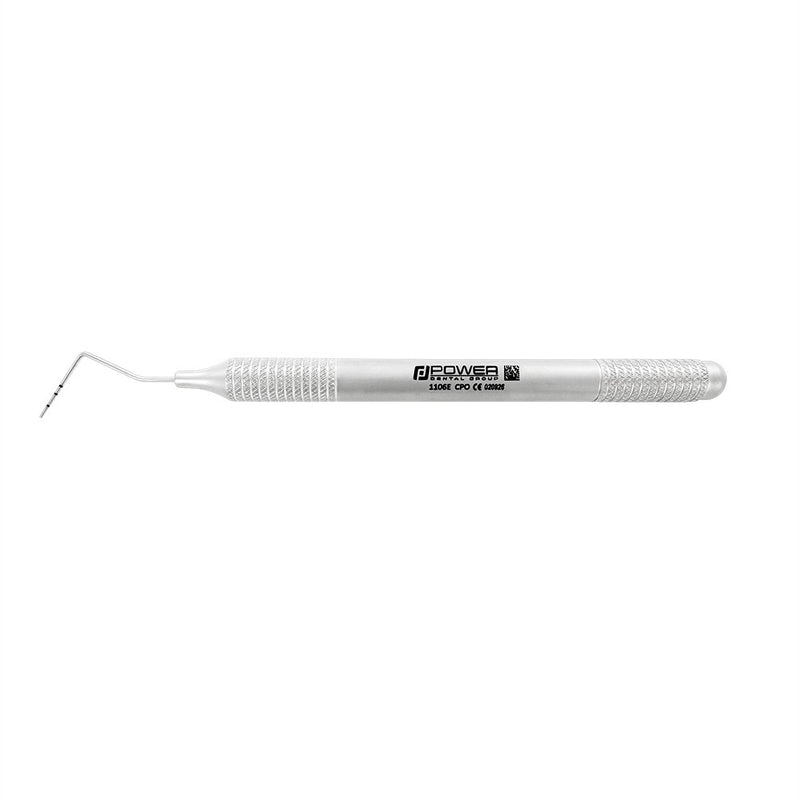 Horizontal view of Michigan-O periodontal probe with 3-6-8 mm markings and 6EZ handle