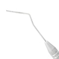 Close-up of Goldman-Fox periodontal probe working end with 1-2-3-5-7-8-9-10 mm measurement markings