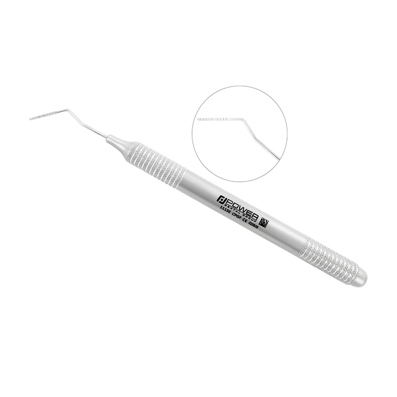 Goldman-Fox single-ended periodontal probe with 1-2-3-5-7-8-9-10 mm markings and large-diameter 6EZ handle