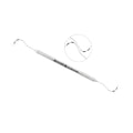 Nabers Q2N double-ended furcation probe with curved 3-6-9-12 mm color-coded working ends and lightweight 3EZ handle