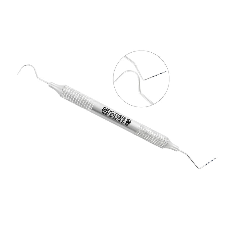 Explorer Probe EXP23/CP10 combining a diagnostic #23 explorer and CP-10 periodontal probe with large-diameter 6EZ handle