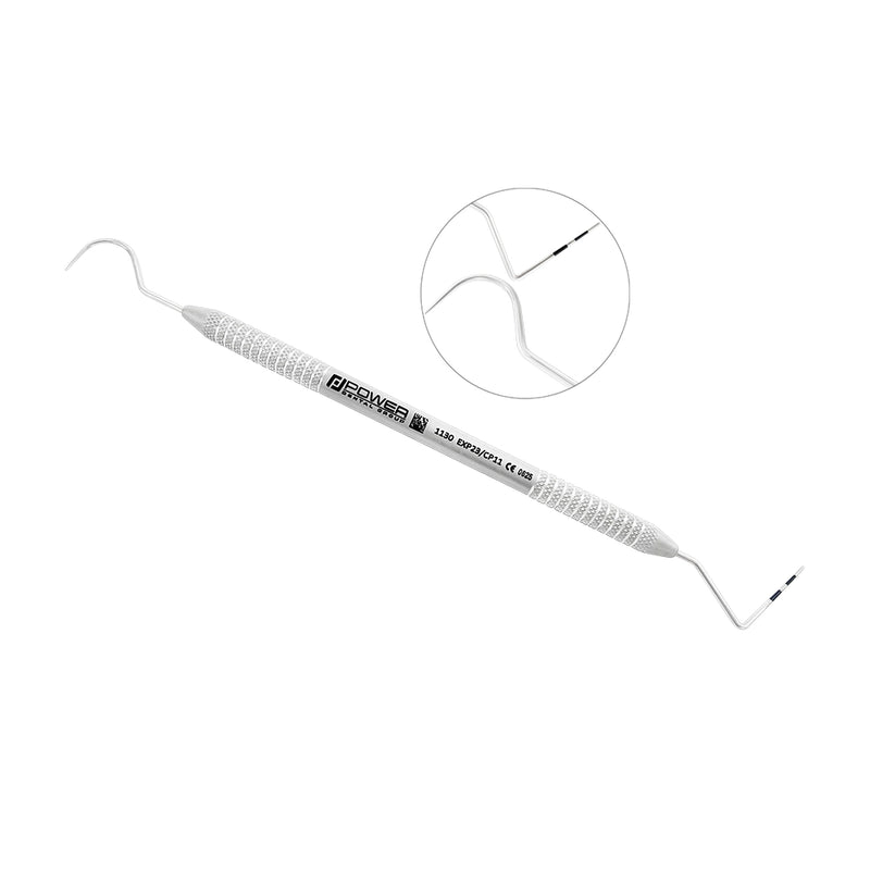 Explorer Probe EXP23/CP11 combining a diagnostic #23 explorer and CP-11 periodontal probe with lightweight 3EZ handle