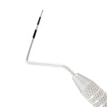 Macro 2 close-up of the right tip on the #23/CP-11 double-ended explorer and periodontal probe, SKU 1130