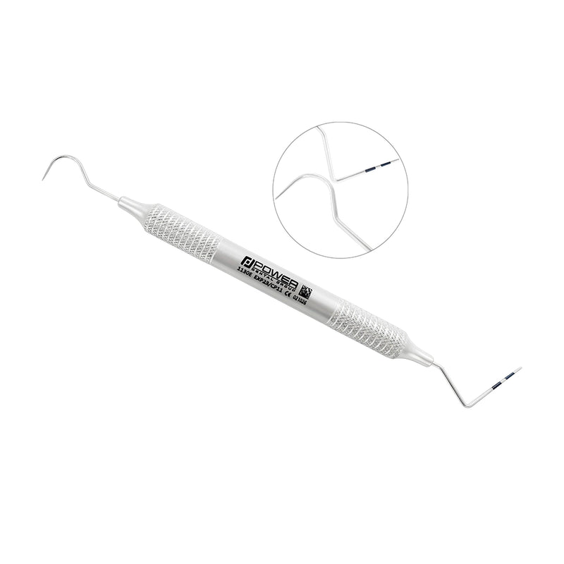 Explorer Probe EXP23/CP11 combining a diagnostic #23 explorer and CP-11 periodontal probe with large-diameter 6EZ handle