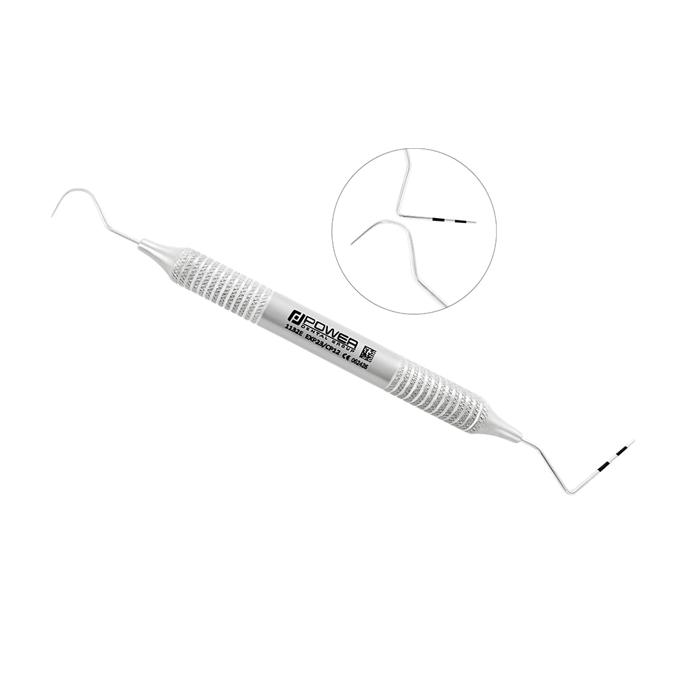Explorer Probe EXP23/CP12 combining a diagnostic #23 explorer and CP-12 periodontal probe with large-diameter 6EZ handle