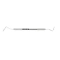Horizontal view of CP11.5B/CPQW Williams double-ended periodontal probe with lightweight 3EZ handle