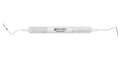 Horizontal view of CP12/CP11.5B double-ended periodontal probe with large-diameter 6EZ handle