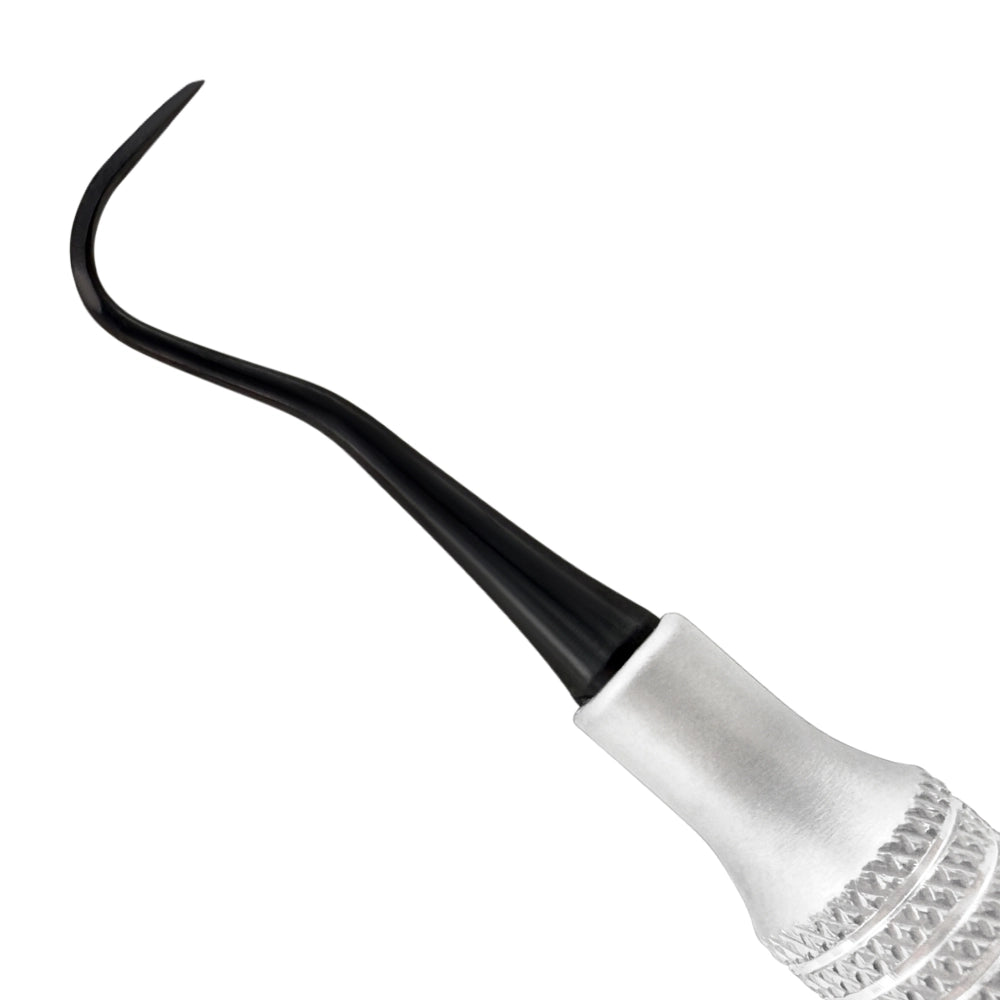 Anterior sickle scaler H6/H7 titanium working end close-up