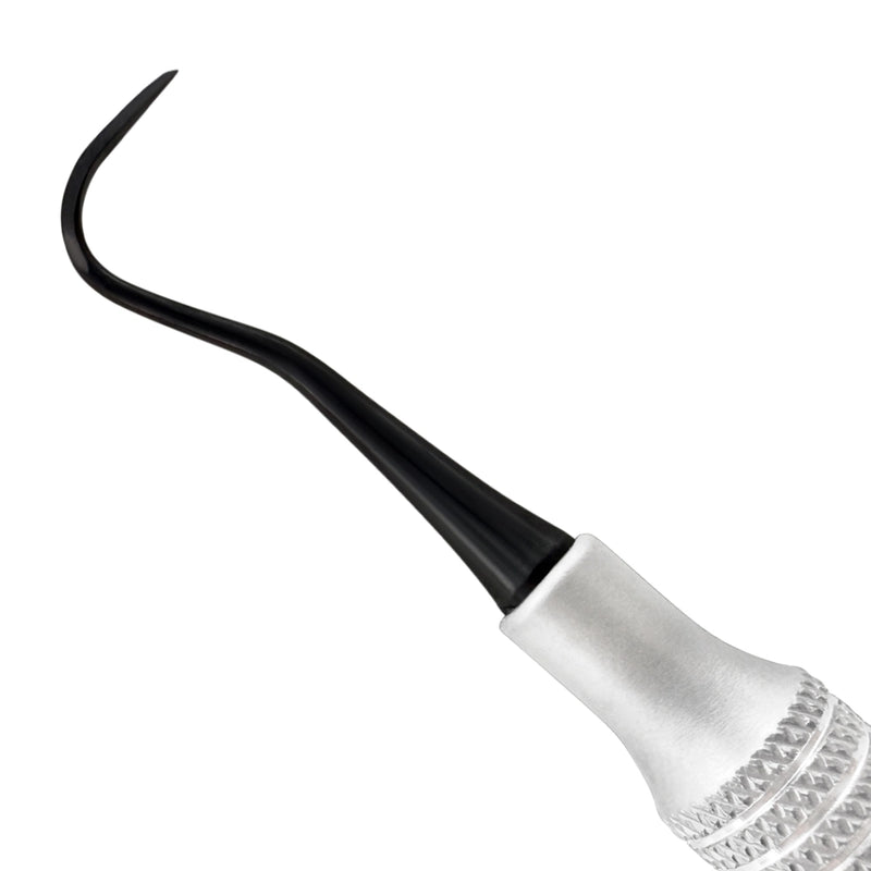 Anterior sickle scaler H6/H7 titanium working end close-up
