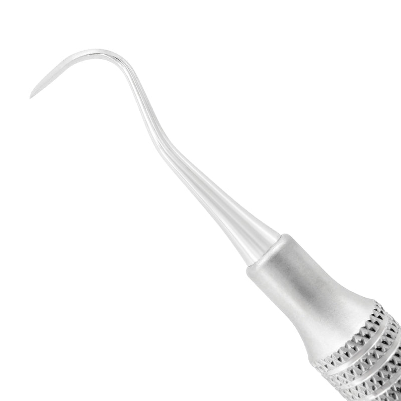 Anterior sickle scaler H5/U15 Towner style working end close-up