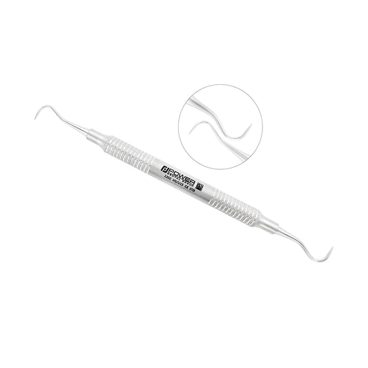 Anterior sickle scaler H5/U15 Towner style full instrument view