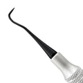 Anterior sickle scaler H5/33 Jacquette style titanium working end close-up