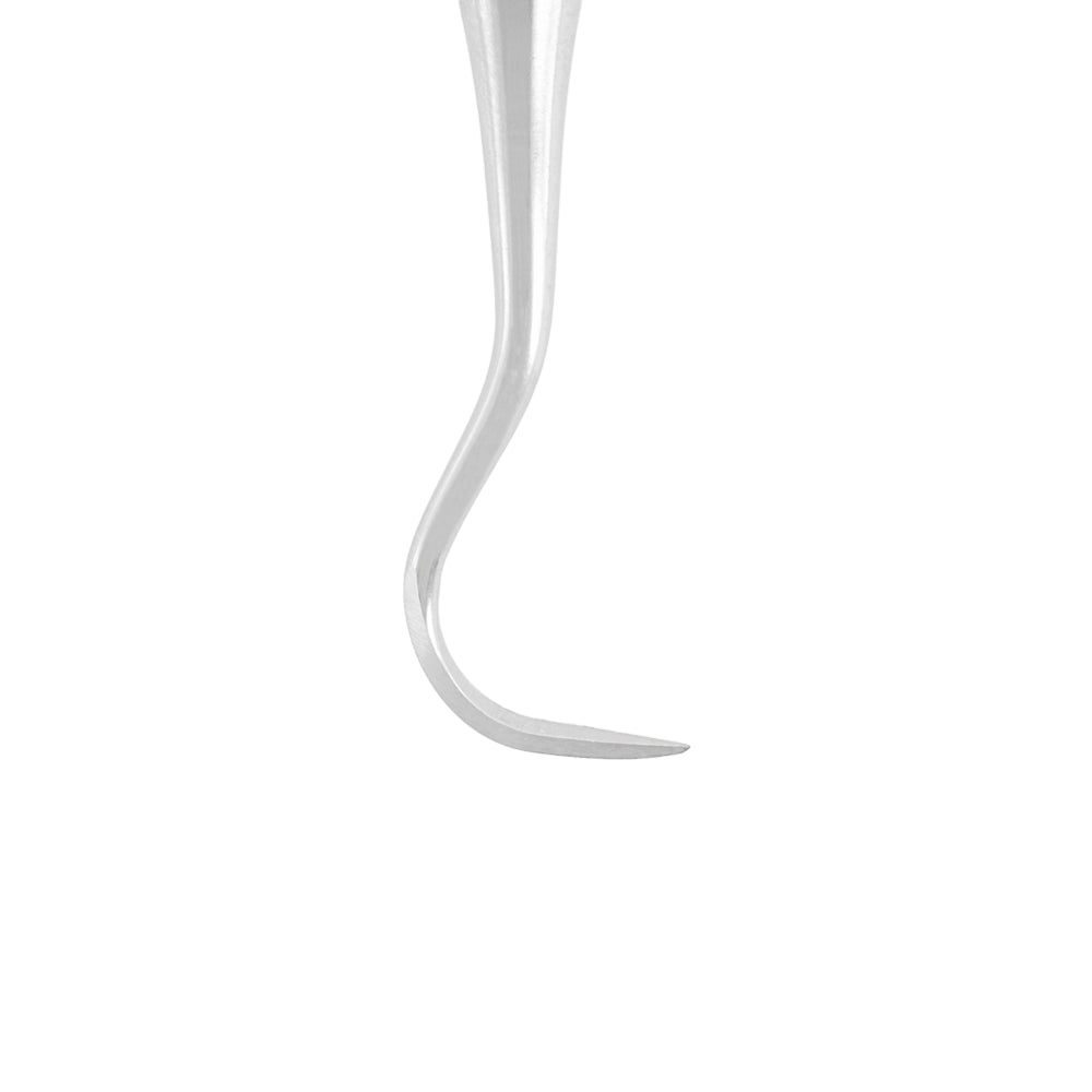 Anterior sickle scaler U15/33 curved U15 working end close-up