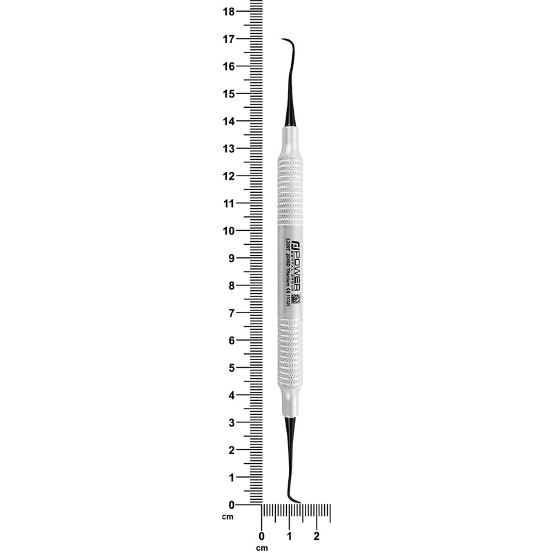 Posterior sickle scaler 204SD showing 170 mm total length