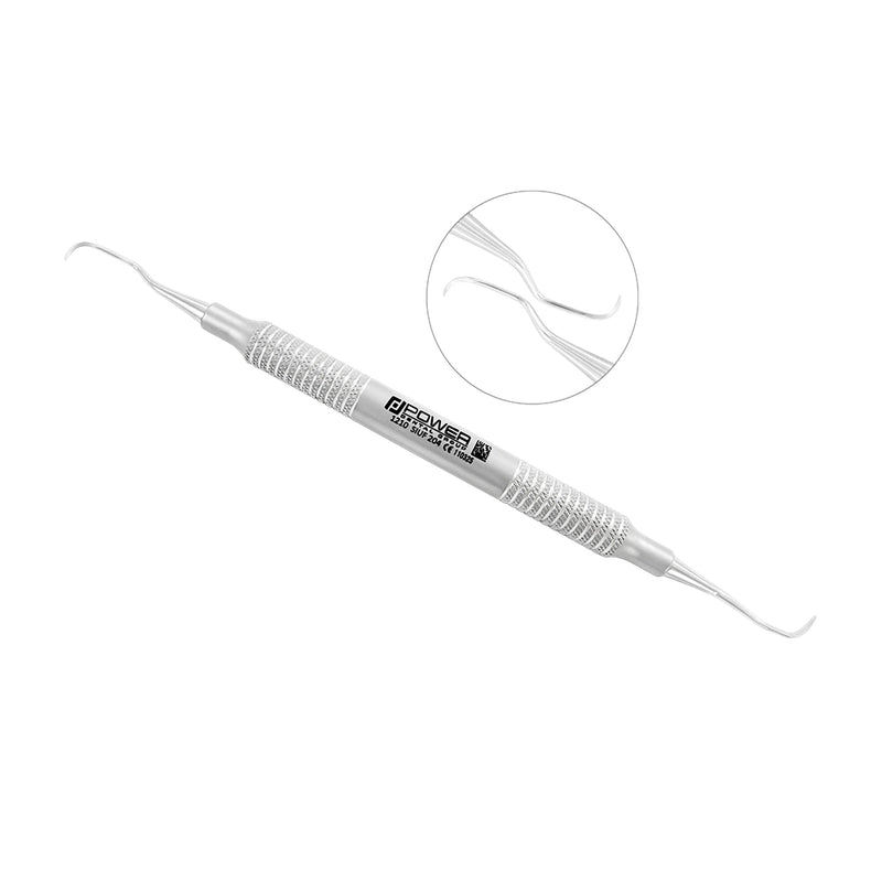 Posterior sickle scaler SIUF204 stainless steel dental instrument