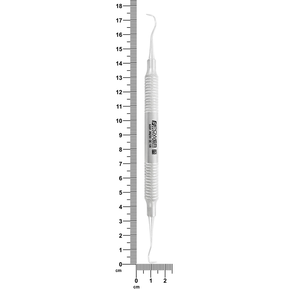 Anterior sickle scaler Jacquette 30/33 showing 175 mm total length