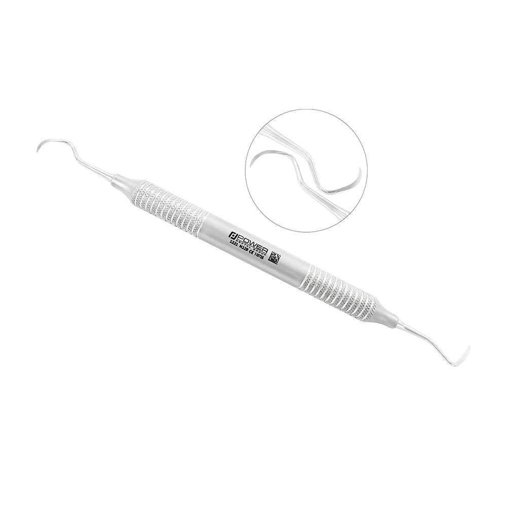 Posterior sickle scaler N129 mirror-image working ends