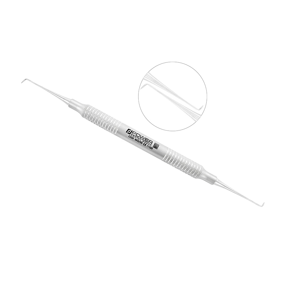 Morse MO/00 sickle scaler – blade profile close-up