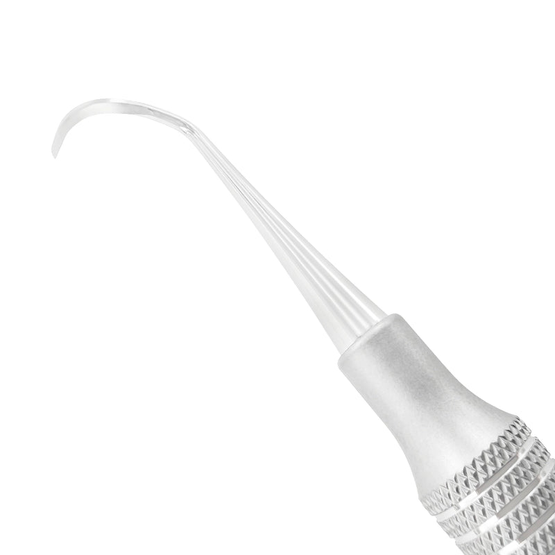 N2 posterior sickle scaler working end close-up