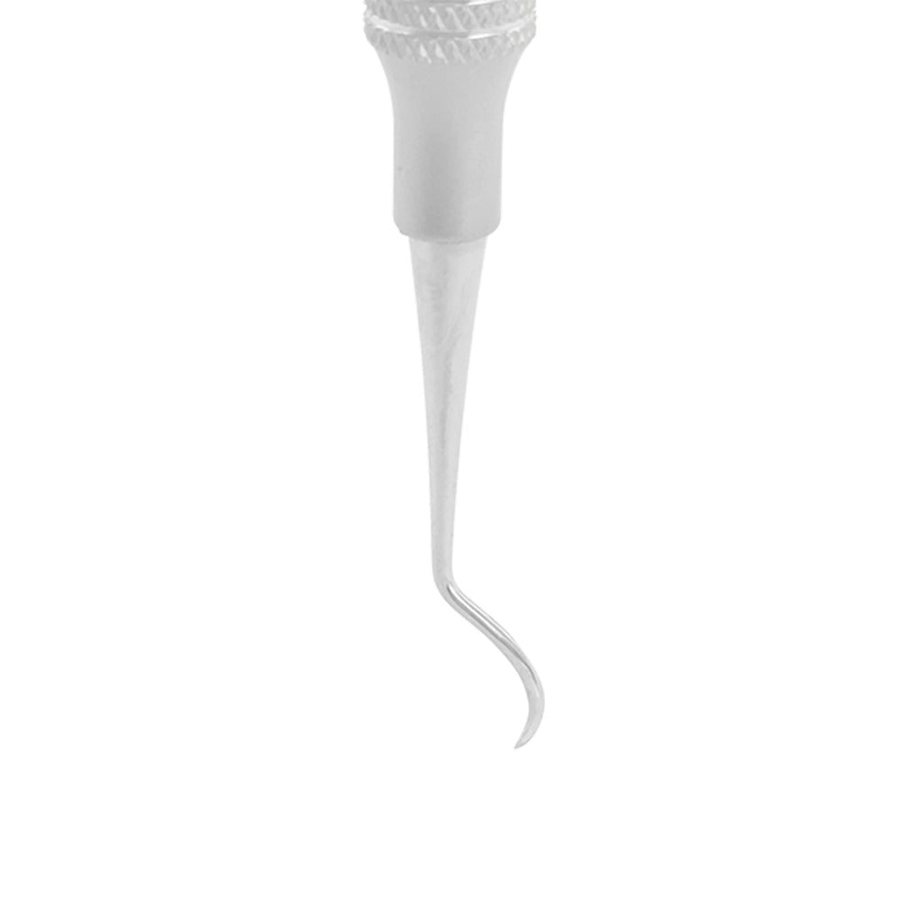 Nevi-2 posterior sickle scaler working end – macro detail