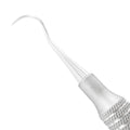 N4 posterior sickle scaler working end close-up