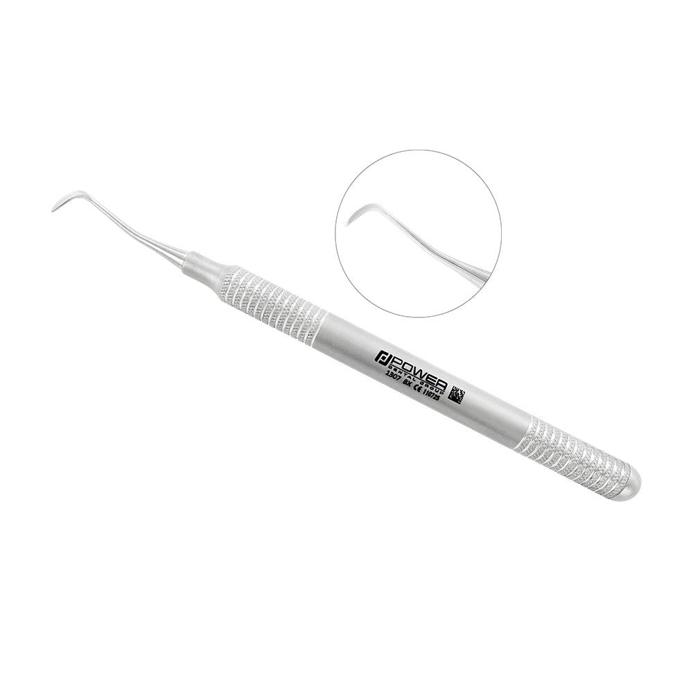 Raspador falciforme anterior BX – Un solo extremo