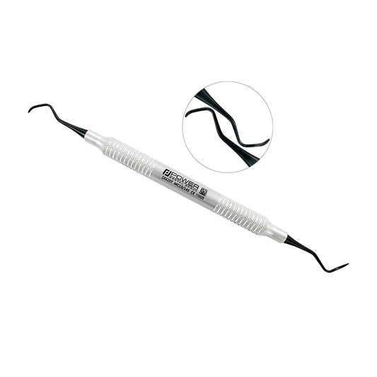 Cureta-raspador McCall 13/14S – Titanio, puntiagudo