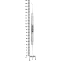 Hirschfeld Periodontal File 9/10 – HF9/10 with ruler showing 18.3 cm overall length