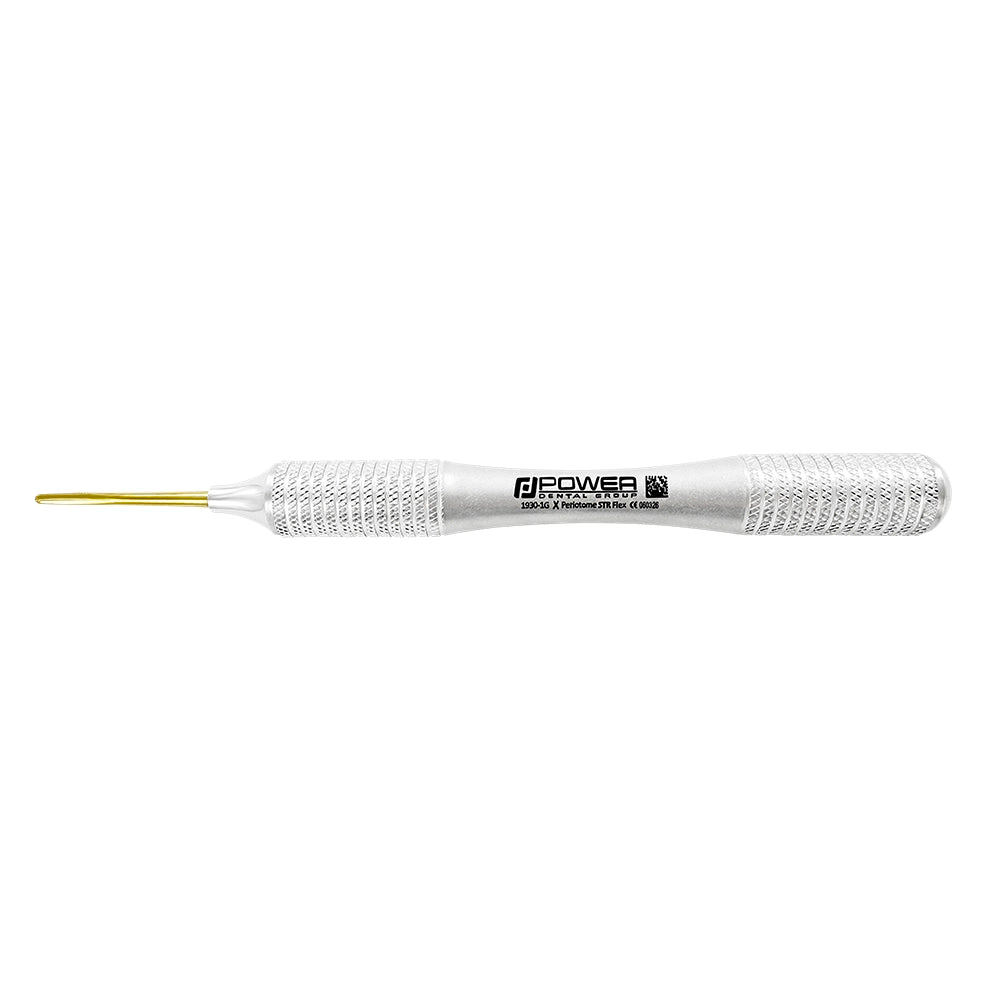 Power Flex Periotome – Straight, Single-Ended, Titanium