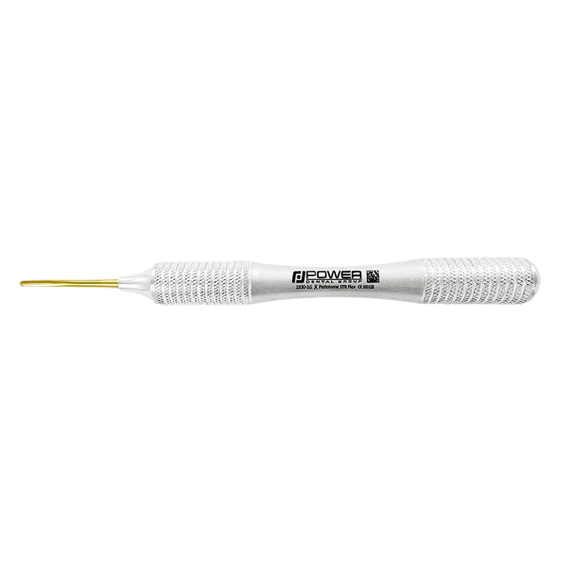 Power Flex Periotome – Straight, Single-Ended, Titanium