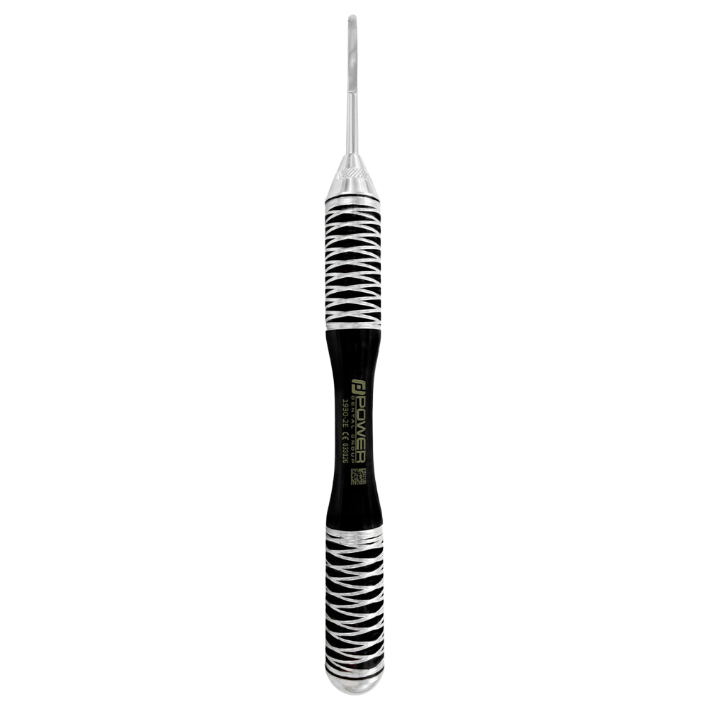 Periotomo Power Flex: recto, de un solo extremo, de titanio 