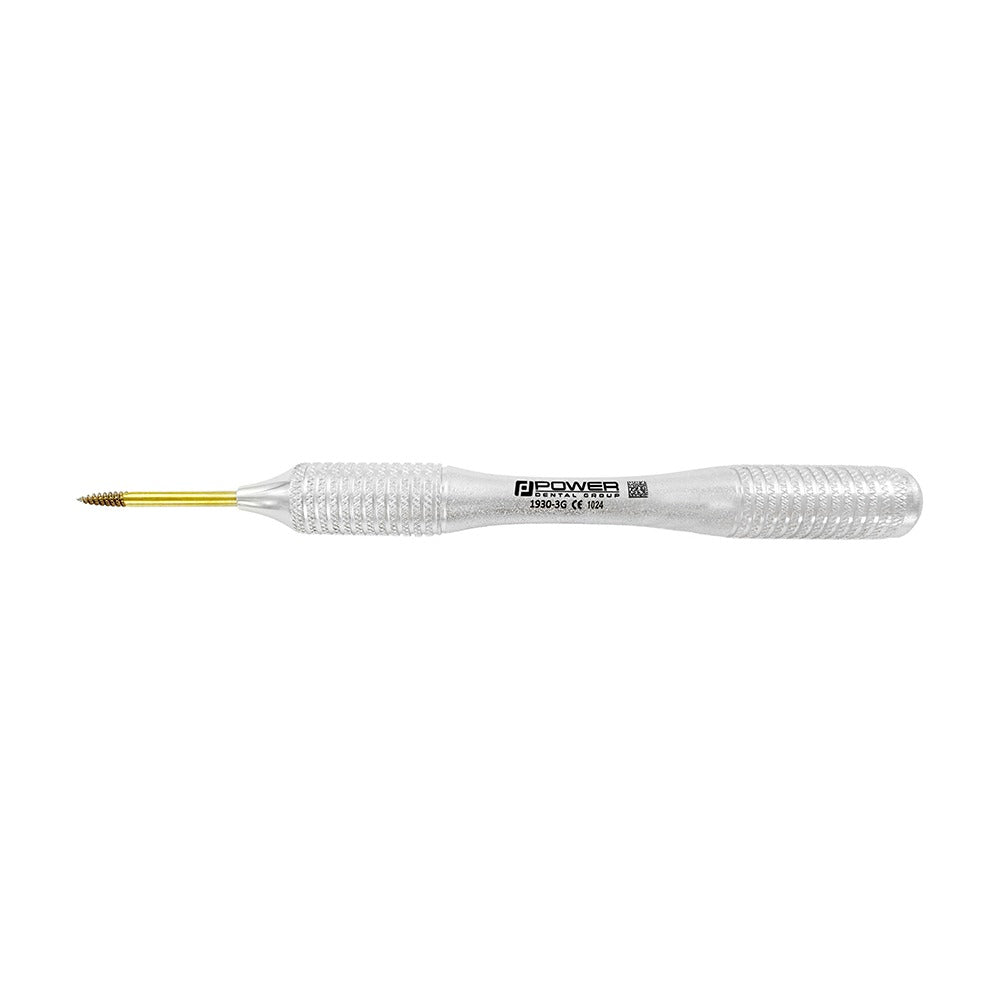 Power Root Extraction Screw – Anterior, Titanium | PDG – Power Dental Group