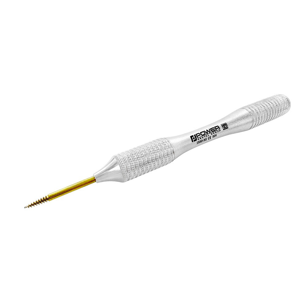 Power Root Extraction Screw – Anterior, Single-Ended, Titanium