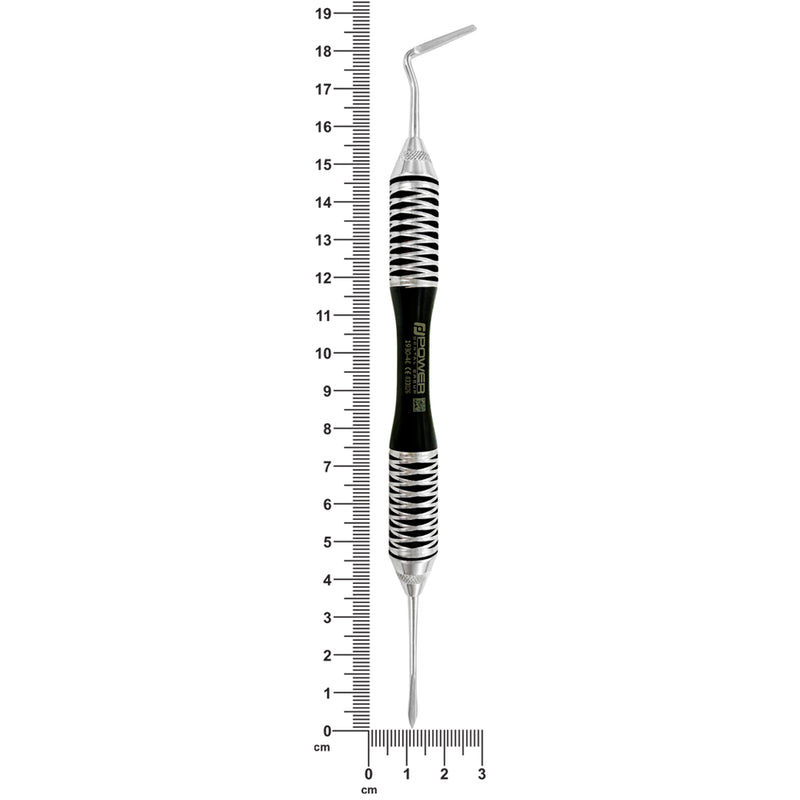 Periotomo Power Flex: recto, de un solo extremo, de titanio 