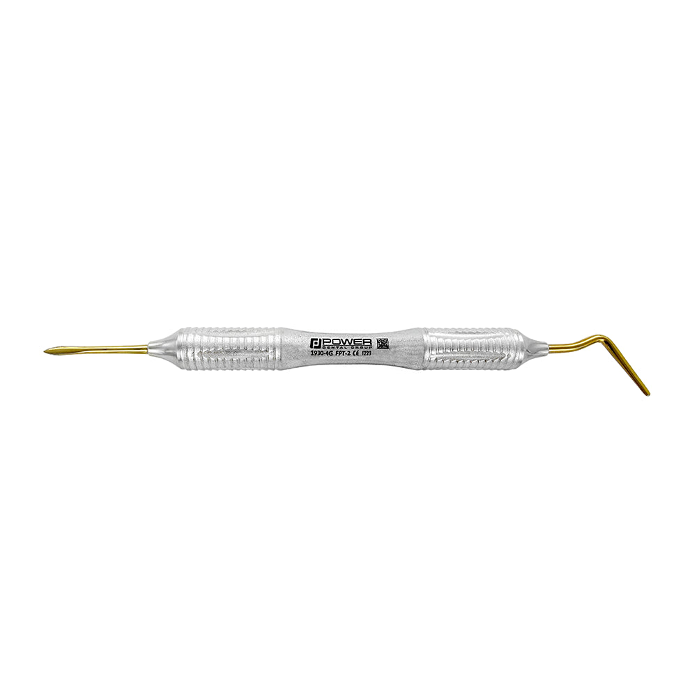 1930-4G Power Flex periotome buccal lingual horizontal view double-ended dental extraction instrument