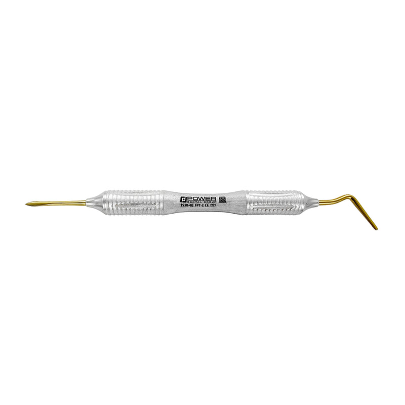 1930-4G Power Flex periotome buccal lingual horizontal view double-ended dental extraction instrument