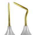 1930-4G Power Flex double-ended periotome buccal lingual with universal pick close up titanium tip for periodontal ligament separation