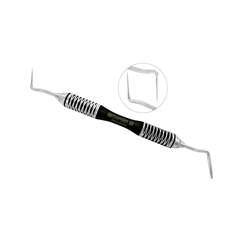 Periotomo Power Flex: recto, de un solo extremo, de titanio 