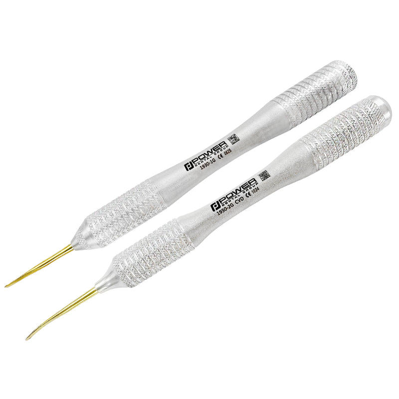 Periotomo Power Flex: recto, de un solo extremo, de titanio 