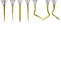Kit de périotome et d'extraction radiculaire Power Flex, titane – Ensemble de 8 